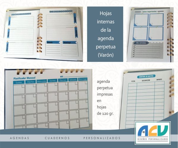 HOJAS AGENDAS 2 varon