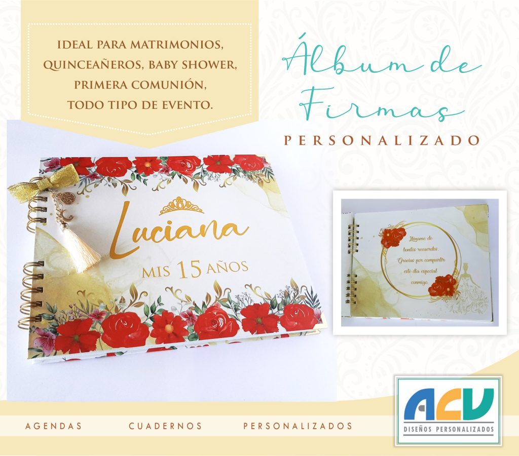 publicidad ALBUM de firmas